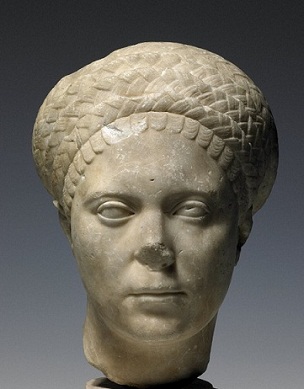 A  Woman possibly Marciana Augusta  ca 105-115 CE British Museum  London 1879.0712.17 Official Website Photo